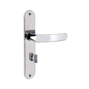 fechadura banheiro inox premium 40mm inox polido alianca