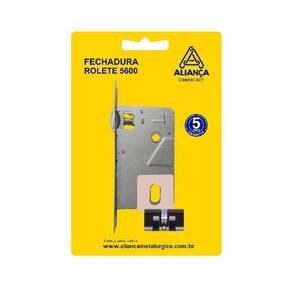 blister fechadura rolete roseta quad 55mm latonado alianca