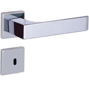 fechadura interna quadratta reta roseta 55mm cromado alianca