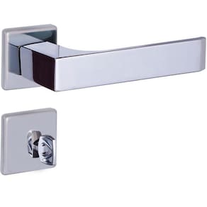 fechadura banheiro quadratta reta roseta 55mm cromado alianca