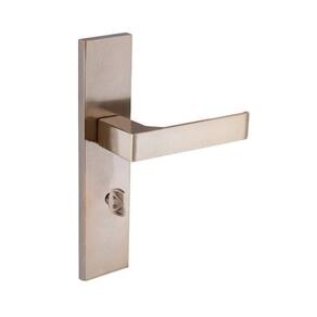 fechadura banheiro quadratta reta espelho 55mm latonado alianca