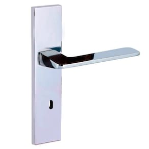 fechadura interna ultra line espelho 55mm cromado alianca