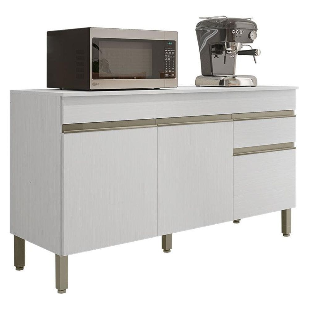 Balcão de Pia Line 150 cm com Tampo Supremo - Kits Paraná