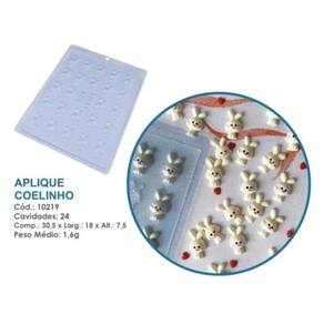 10 Formas Acetato Mini Coelho (aplique Coelhinho) Bwb 10219