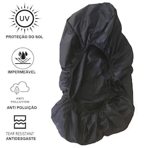 Capa Protetora Impermeável Para Mochila Dos 55 Aos 75L
