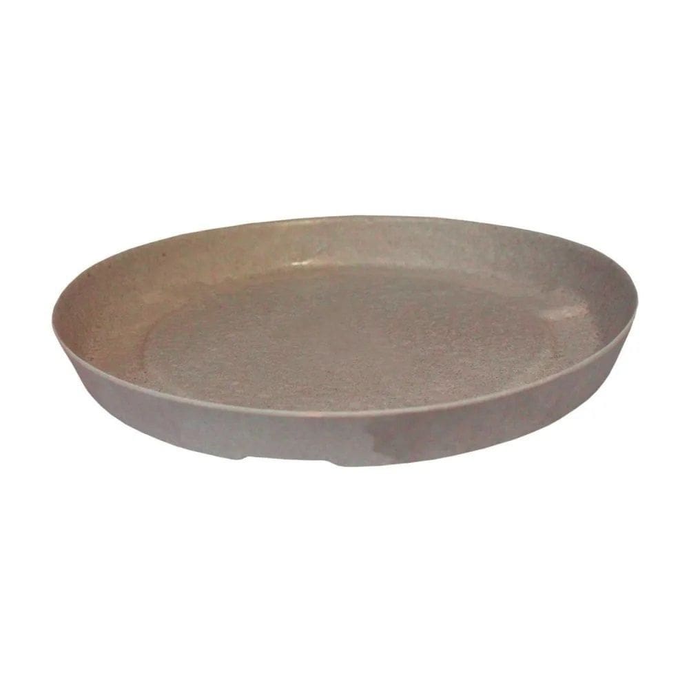 Prato para Vasos de Planta Redondo Slim 28 Macchiato