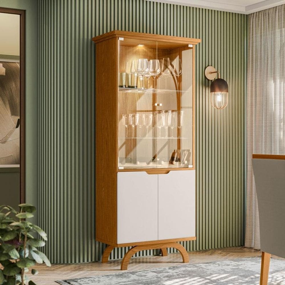 Cristaleira Ambiente Vicenza Ype Off White – New Ceval