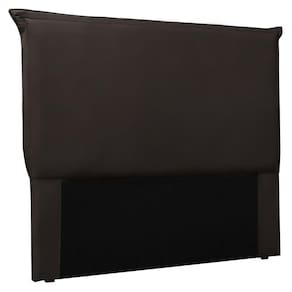 Cabeceira Estofada Cama Box Casal Veneza 140cm Marrom