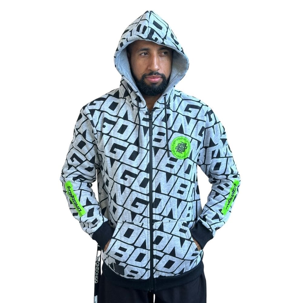 Moletom Masculino Onbongo Aberto Preto ON022