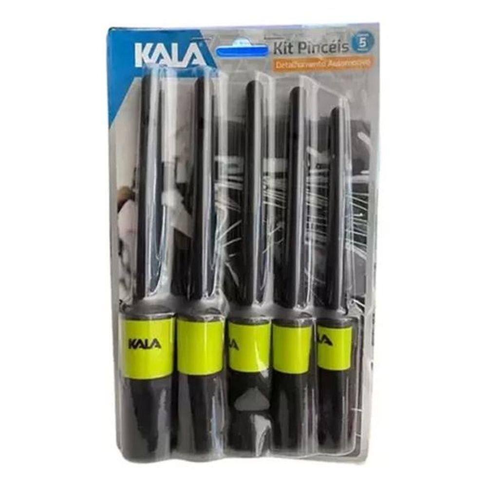Kit Pinceis Detalhamento Automotivos - Kala Premium