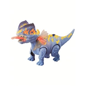 Dinossauro Anda Sozinho Solta Fumaça Emite Sons Luz