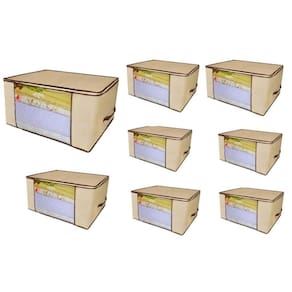 Kit 8 Organizador Guarda Roupa Multiuso 60X45X30