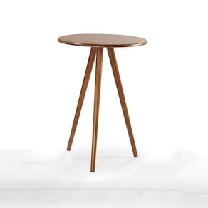 Mesa de Apoio Grande Tripé Pé Palito Hannover - Imbuia Glazer