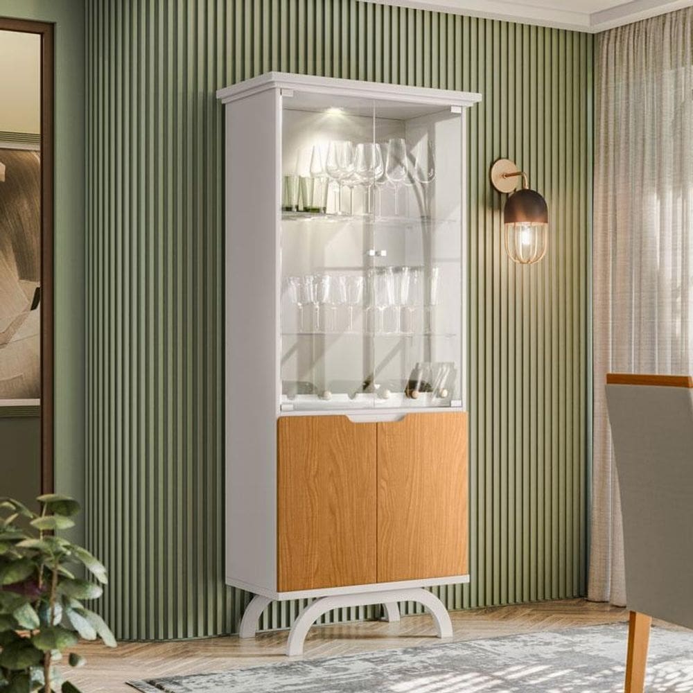 Cristaleira Ambiente Vicenza Off White Ype – New Ceval