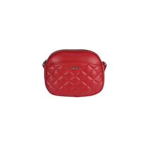 Bolsa Mensageiro Acolchoada David Jones Cm6231 Vermelho