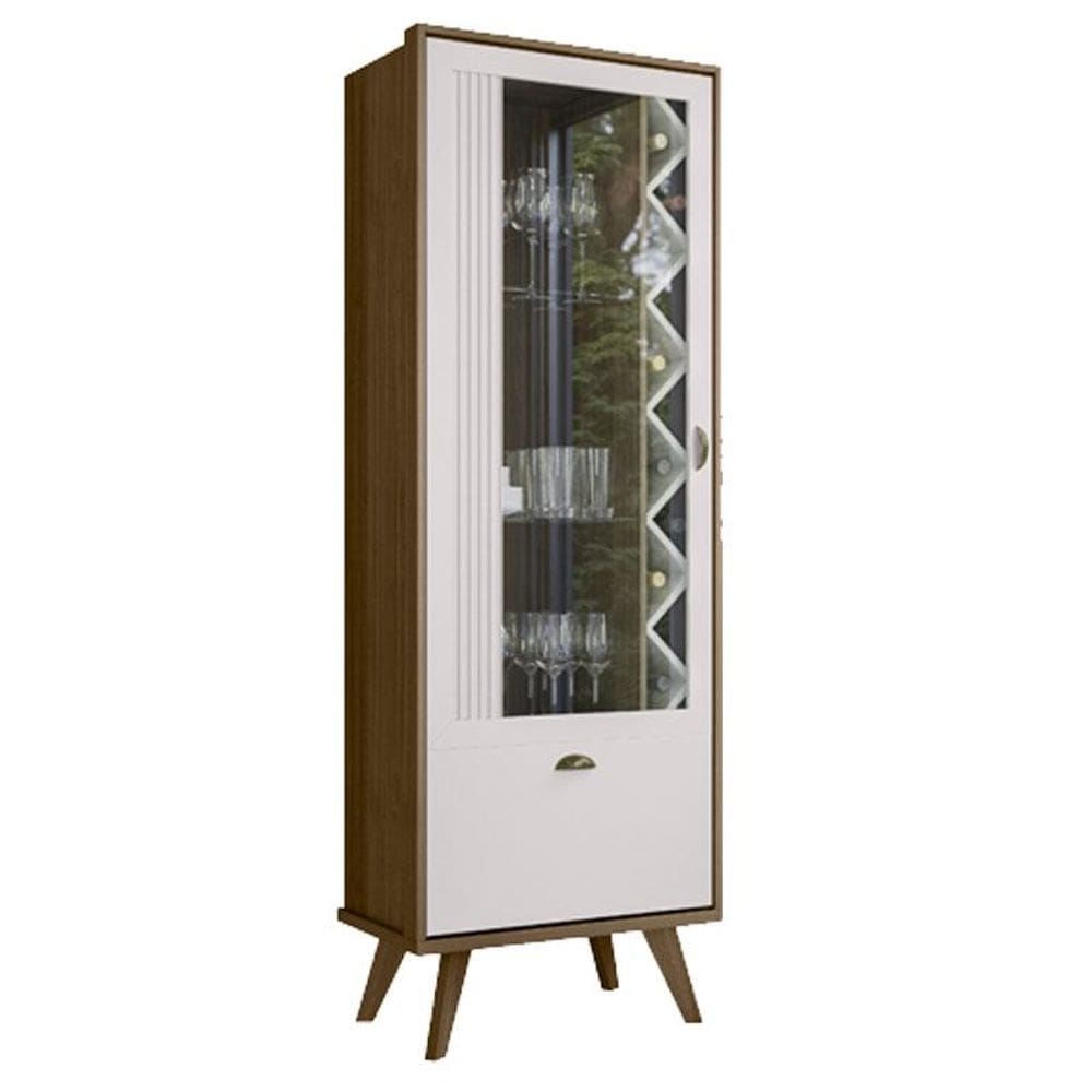 Cristaleira Isis Imbuia Off White – New Ceval