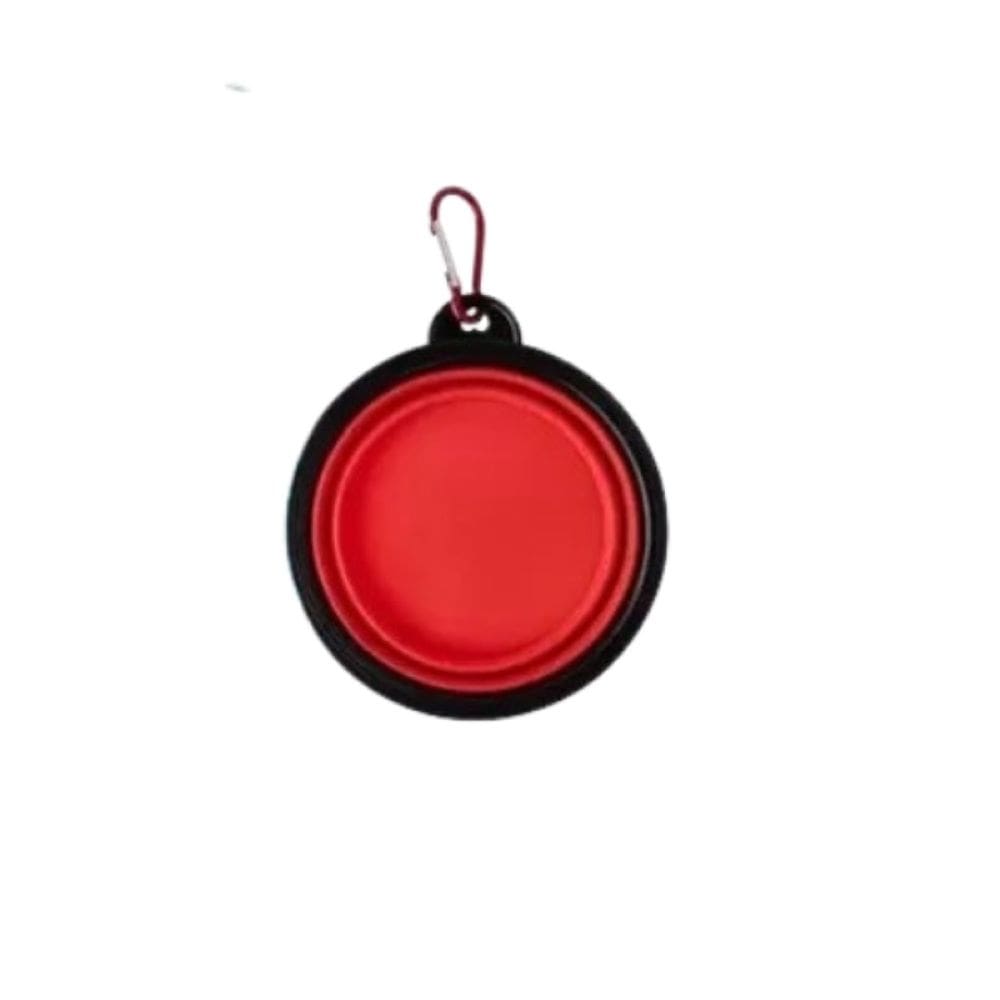 Pote Retratil Bebedor Retrátil Pets Agua E Ração Multiuso