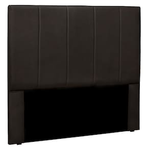 Cabeceira Estofada Box Casal Queen Size 160cm Marrom