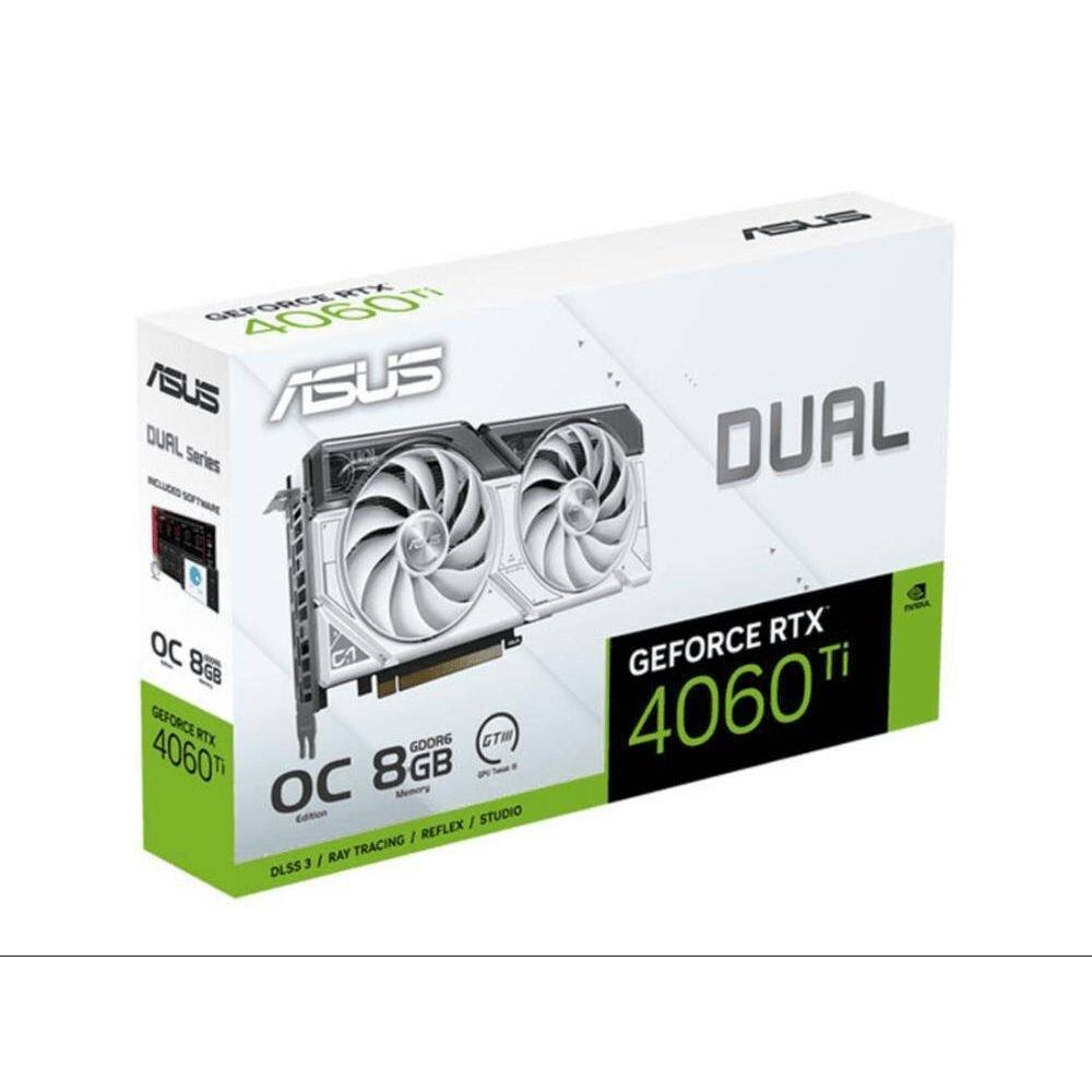 Placa de Vídeo RTX 3060 TI White OC Edition ASUS NVIDIA GeForce