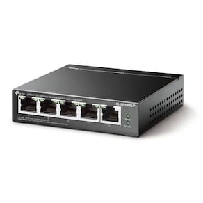 Switch Poe 5 Portas Fast 10/100 (4 Portas Poe) Tl-Sf1005Lp S
