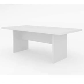 Mesa Reunião Para Escritório 200x100 Cm Me4119 Branco