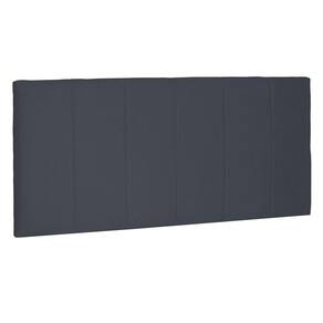 Cabeceira Estofada Box Casal Queen Ravenna 160cm Cinza