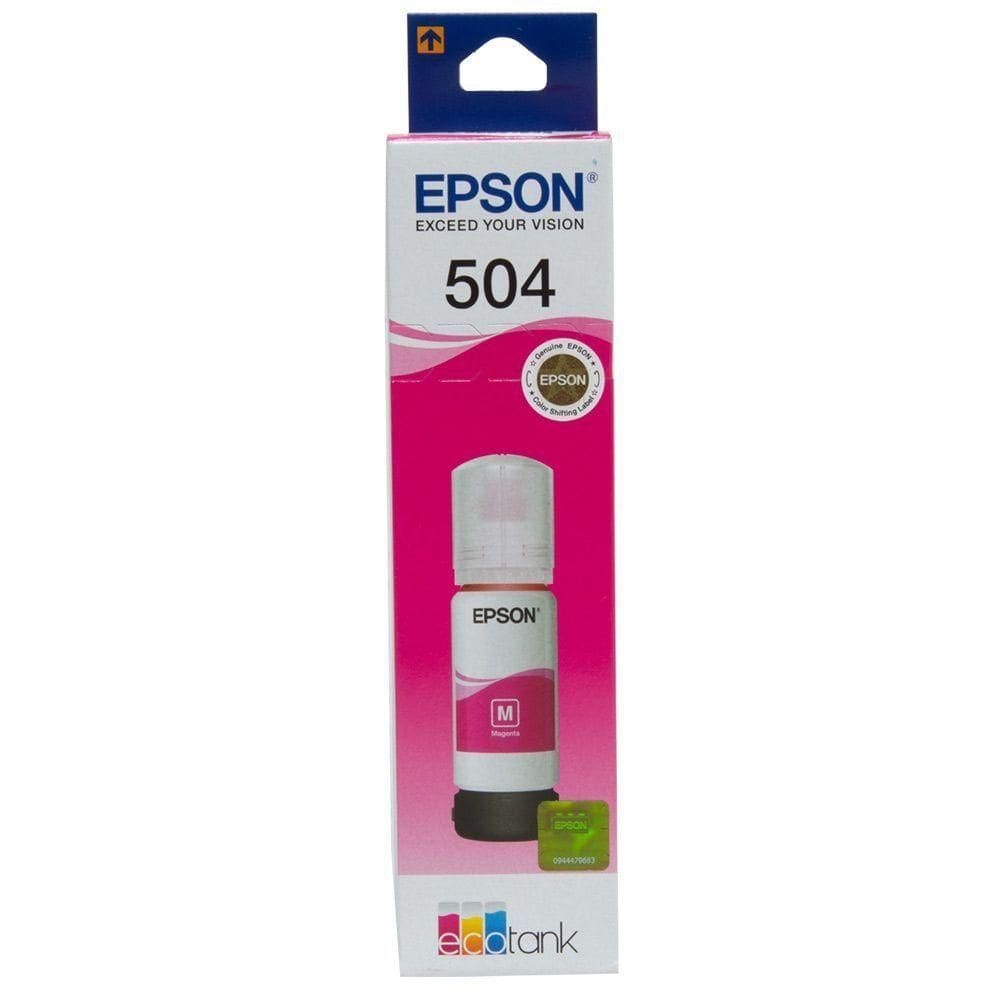 Refil De Tinta Epson T504320 L4150 Magenta