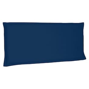 Cabeceira Estofada Box Casal Queen 160cm Azul Marinho