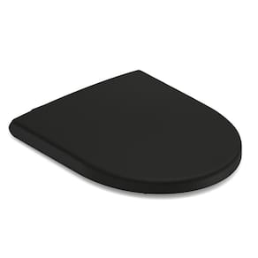 Assento único Termofixo Soft Close Smart/slim Celite Matte Black