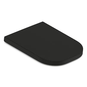Assento único Termofixo Softclose Prime Incepa Matte Black