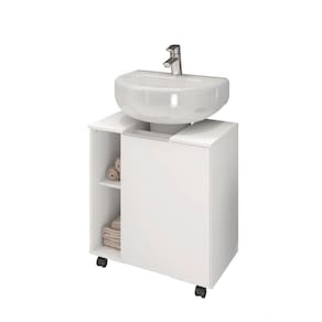 Armário Gabinete Para Banheiro Gales Branco