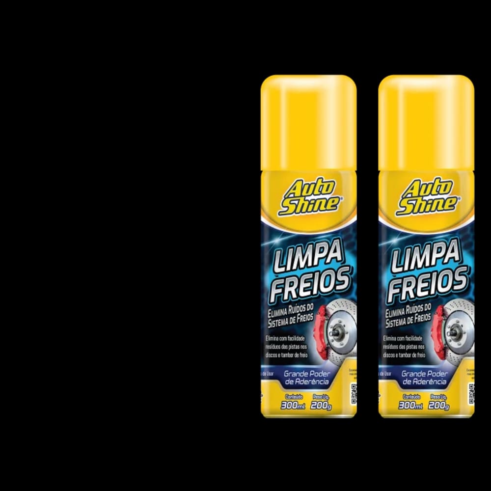 Kit Com 2 Limpa Freios Embreagens  Alto Poder Limpeza