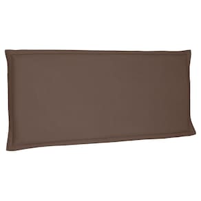 Cabeceira Painel Estofada Box Casal Veneza 140cm Caramelo