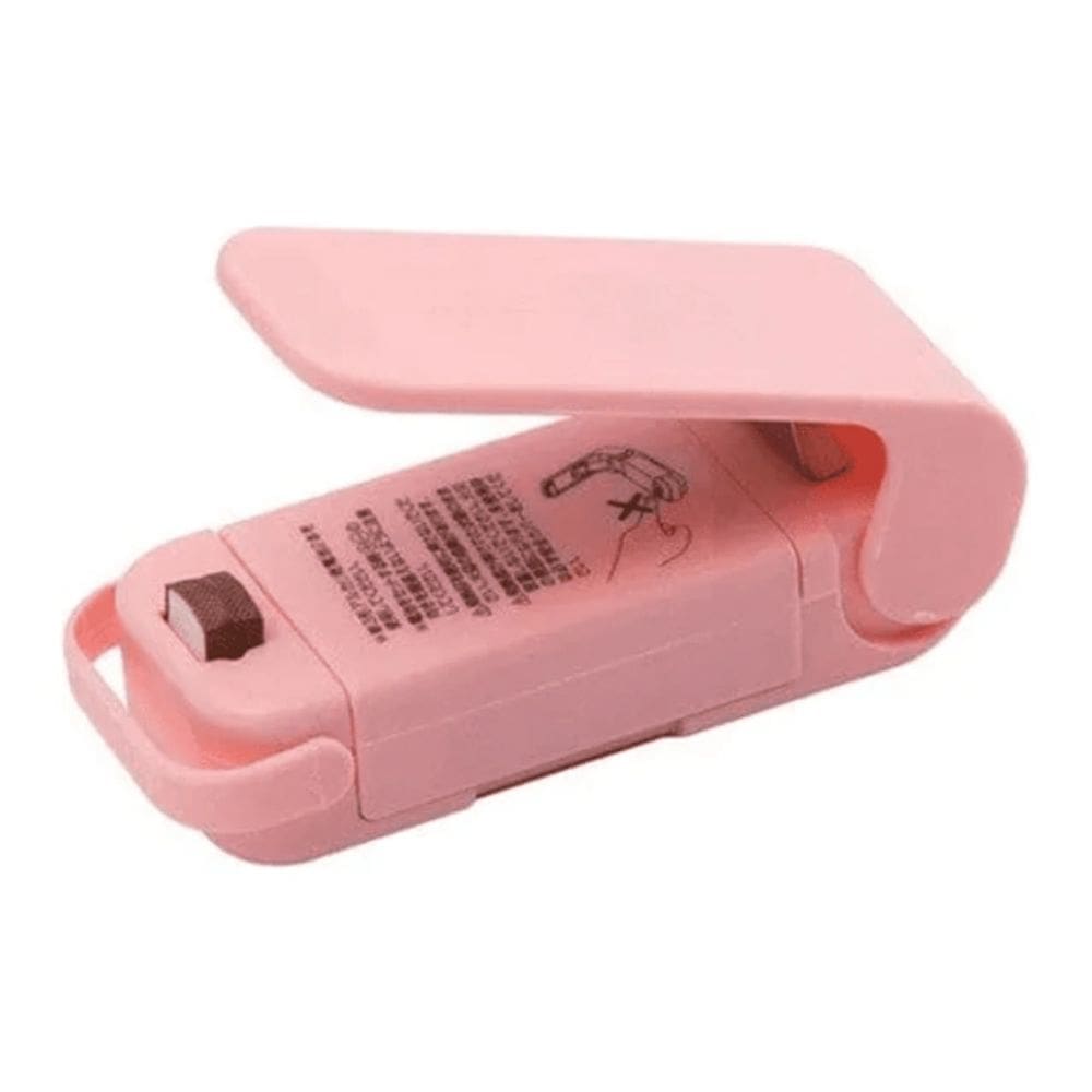 Mini Seladora De Embalagem Plástico Lacra Portátil Manual