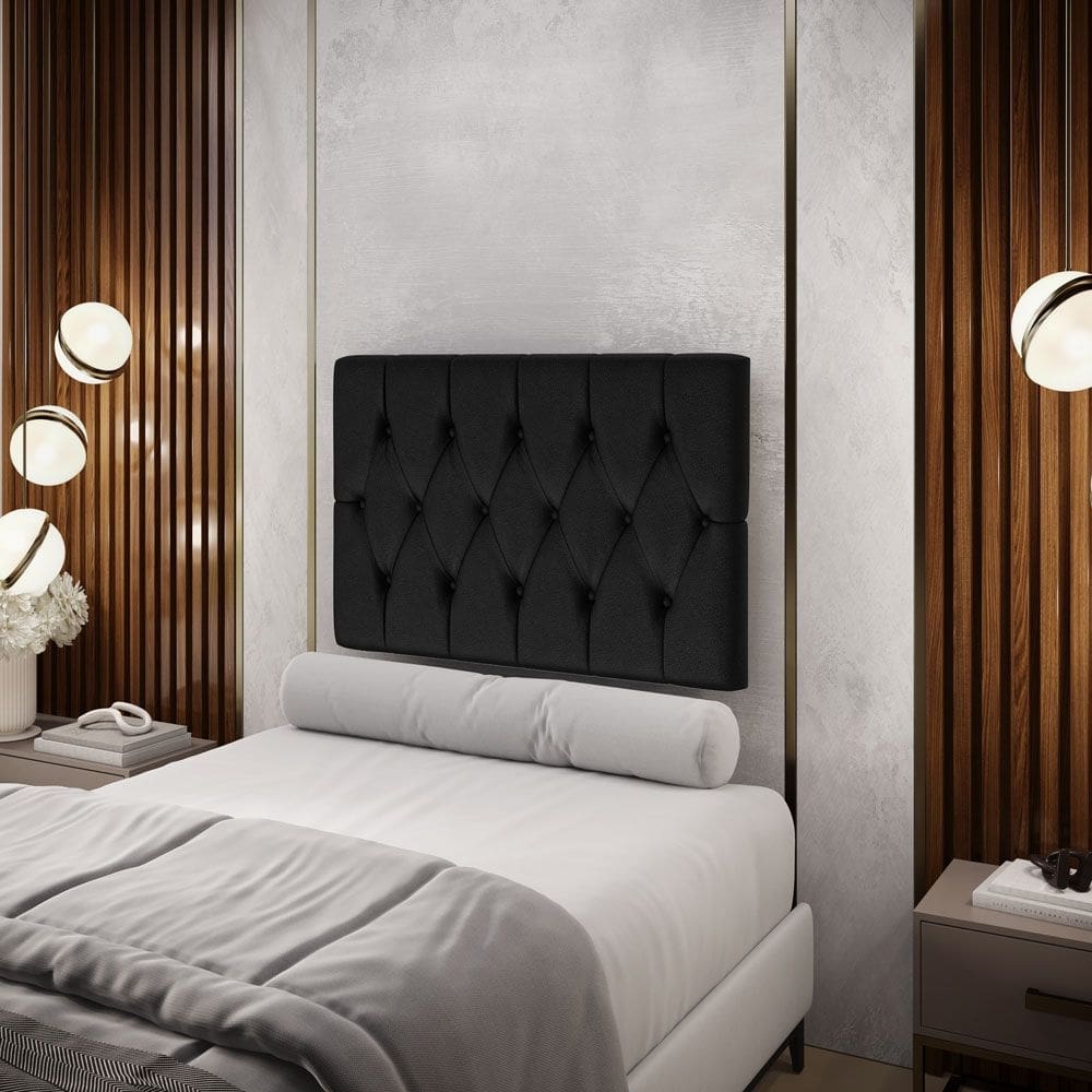 Painel Centaurus 100 / A-012 Couro Preto