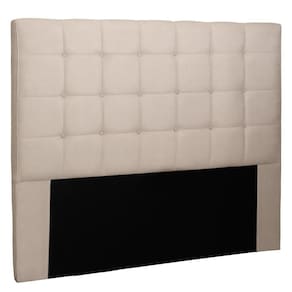 Cabeceira Estofada Box Casal Queen Size 160cm Suede Bege