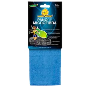 Pano de Microfibra  38X38CM super absorvente para limpeza eficaz não deixa residuos