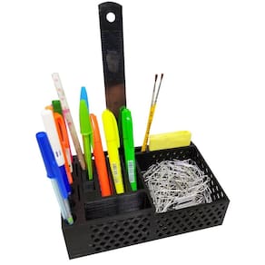 Porta Caneta Objetos Escritório Mesa Vazado 18 Cm Impressão