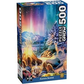 Quebra-Cabeça Aurora Boreal 500 Peças - Grow 04569