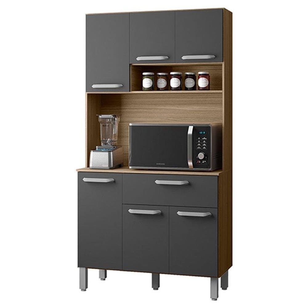 Kit de Cozinha Sofia Carvalho Grafite – Poliman