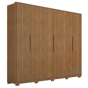 Guarda Roupa Com Pés 6 Portas 6 Gavetas Amendola Touch