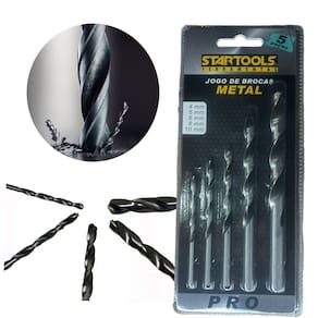 Jogo de Brocas Metal 5 Peças Startools