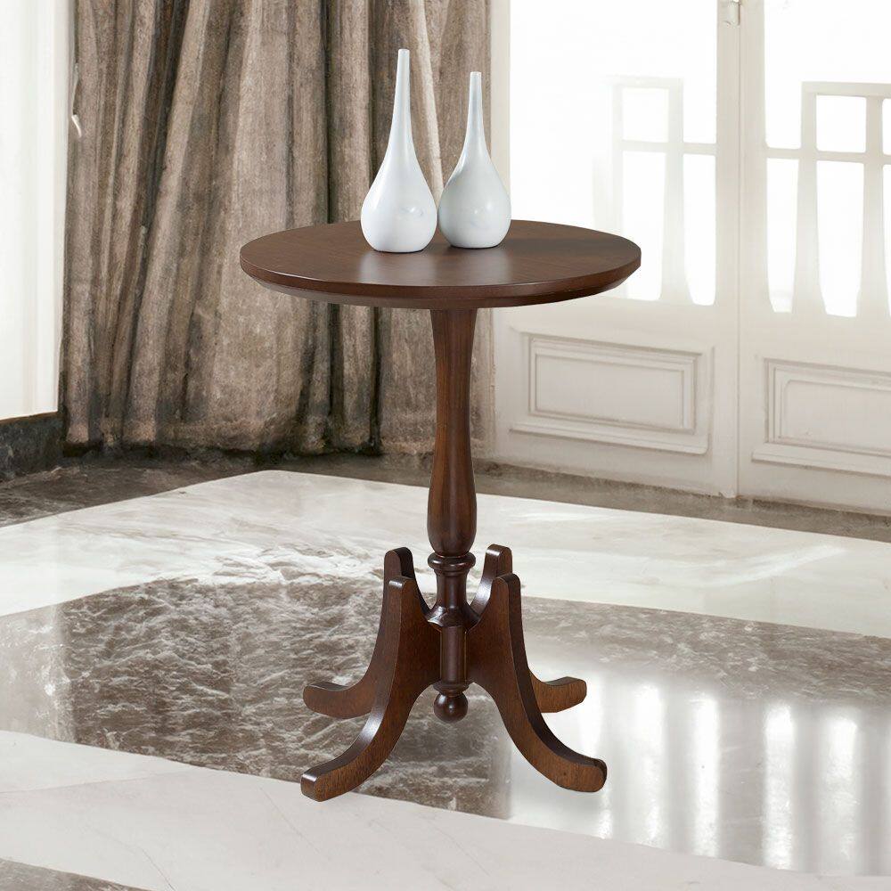 Mesa de Apoio Média 3004 Hannover Linz Móveis - Imbuia Glazer