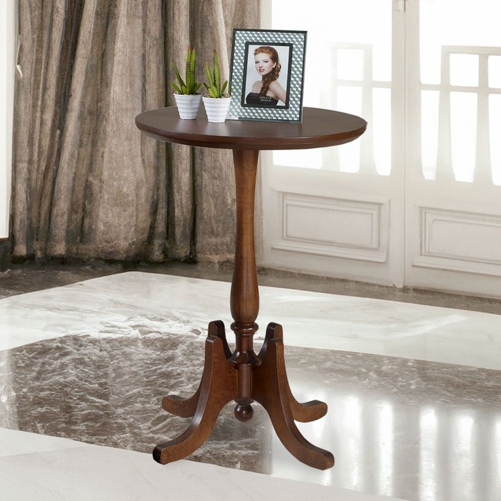 Mesa de Apoio Alta 3003 Hannover Linz Móveis - Imbuia Glazer