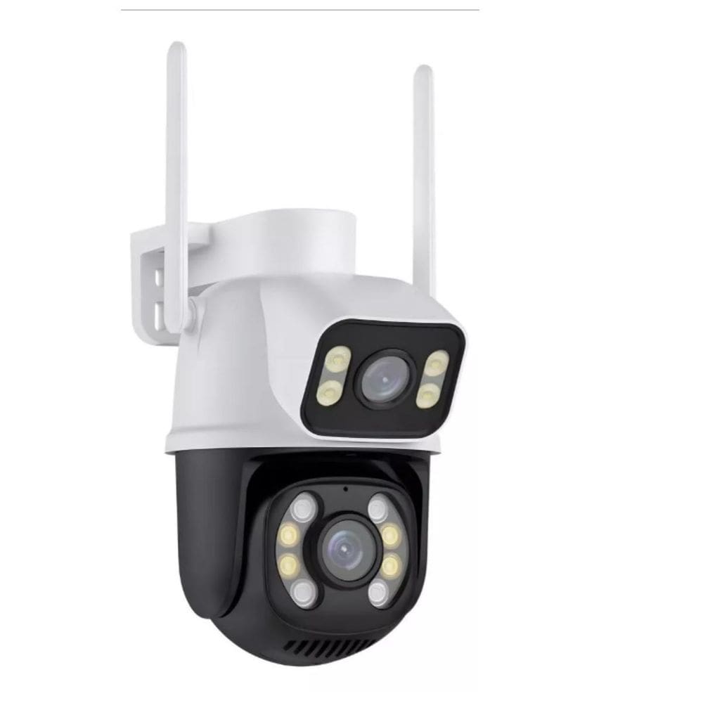 Cameras De Segurança Wifi Smart Dupla Lente Pa