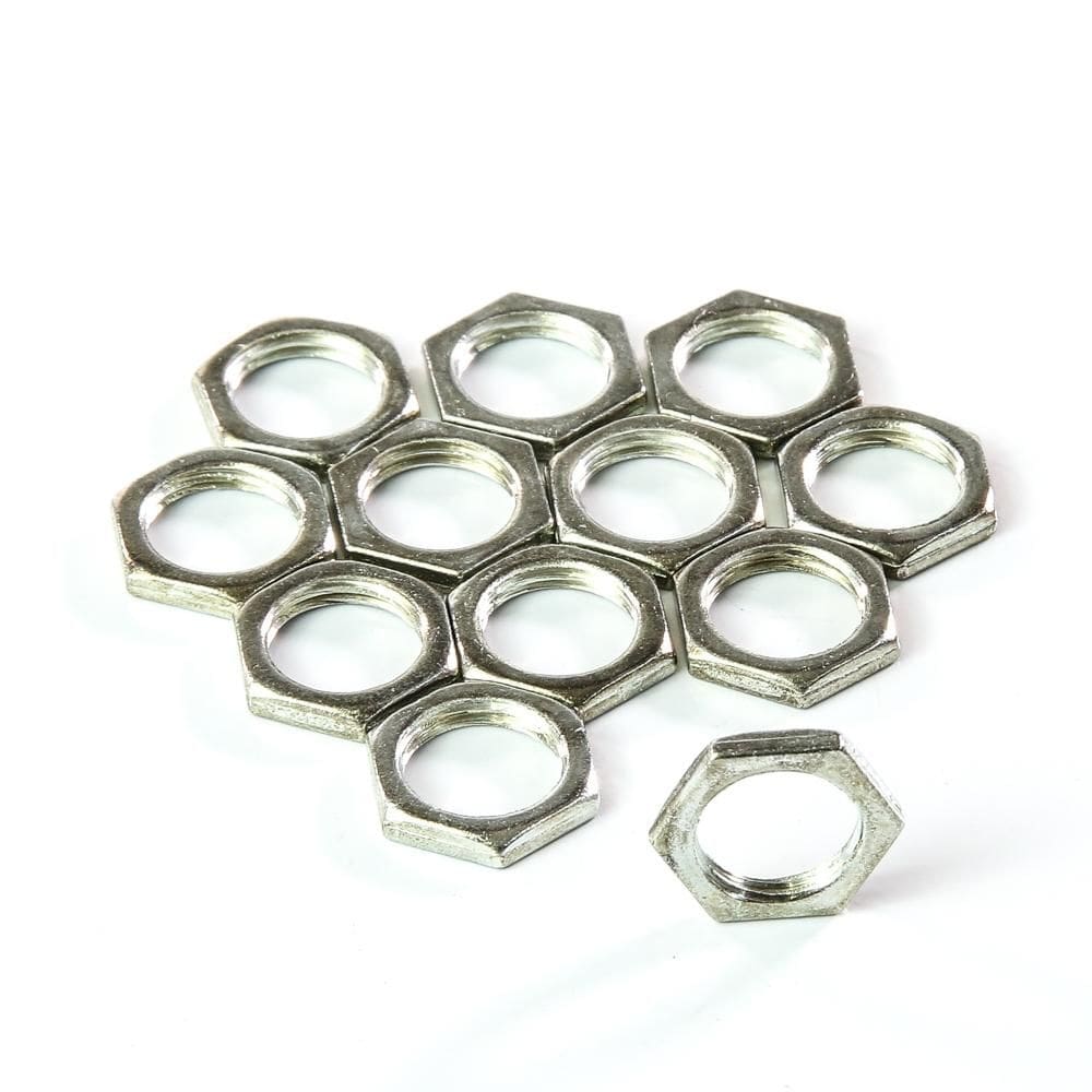 Porca Jack/Pots M10.0 Niquelada (12 Peças) Spirit M10-POT-NI [F035]