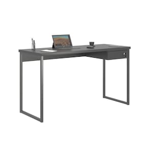 Mesa De Computador Com 1 Gaveta Trix 1200 Preto Onix