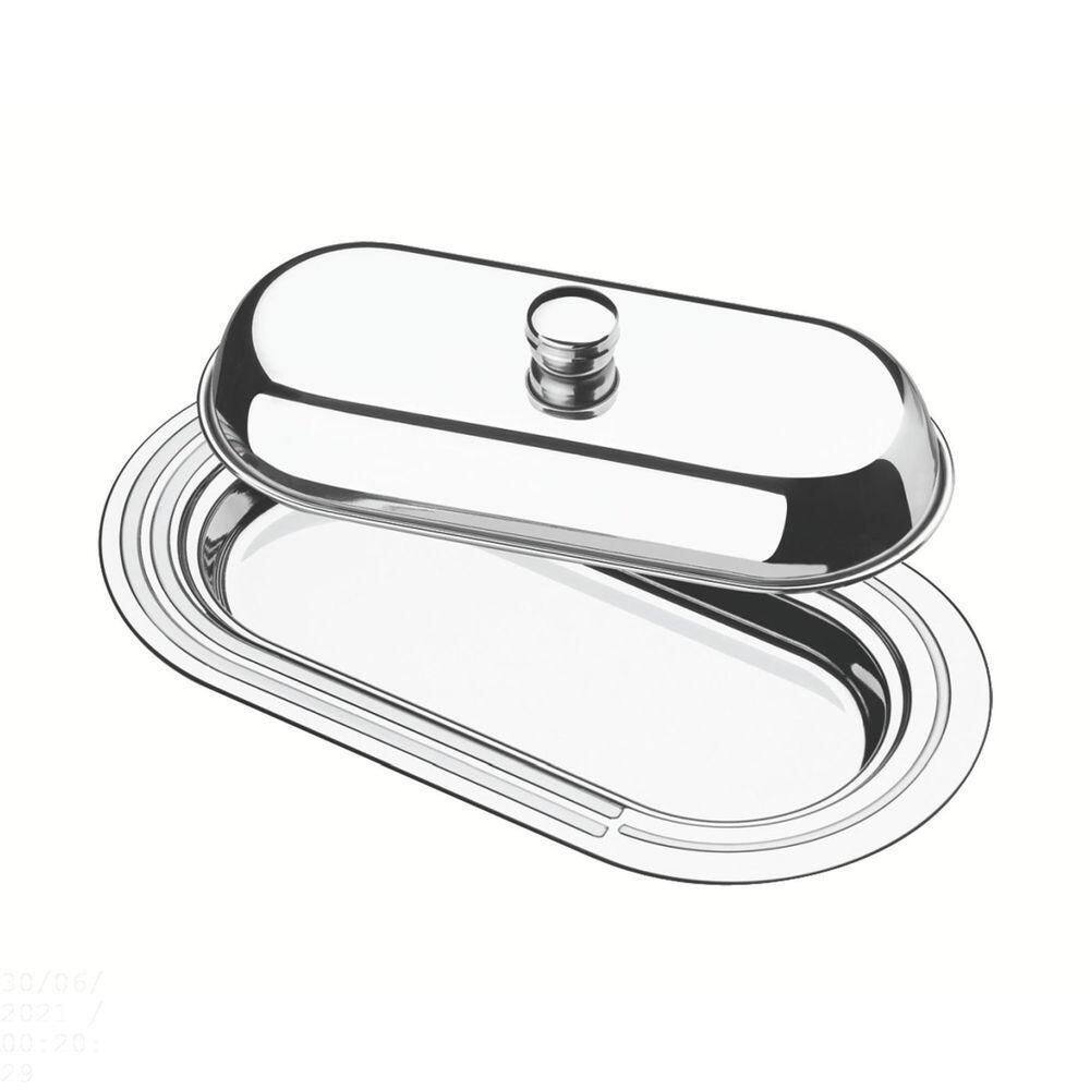 Manteigueira Tramontina Ciclo Em Aço Inox Com Tampa Tramontina