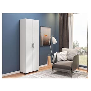 Livreiro Ambiente Office com Portas Grandes Branco Trama - Móveis Leão