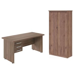 Jogo Armario Com Mesa De Computador Eslovénia Noce